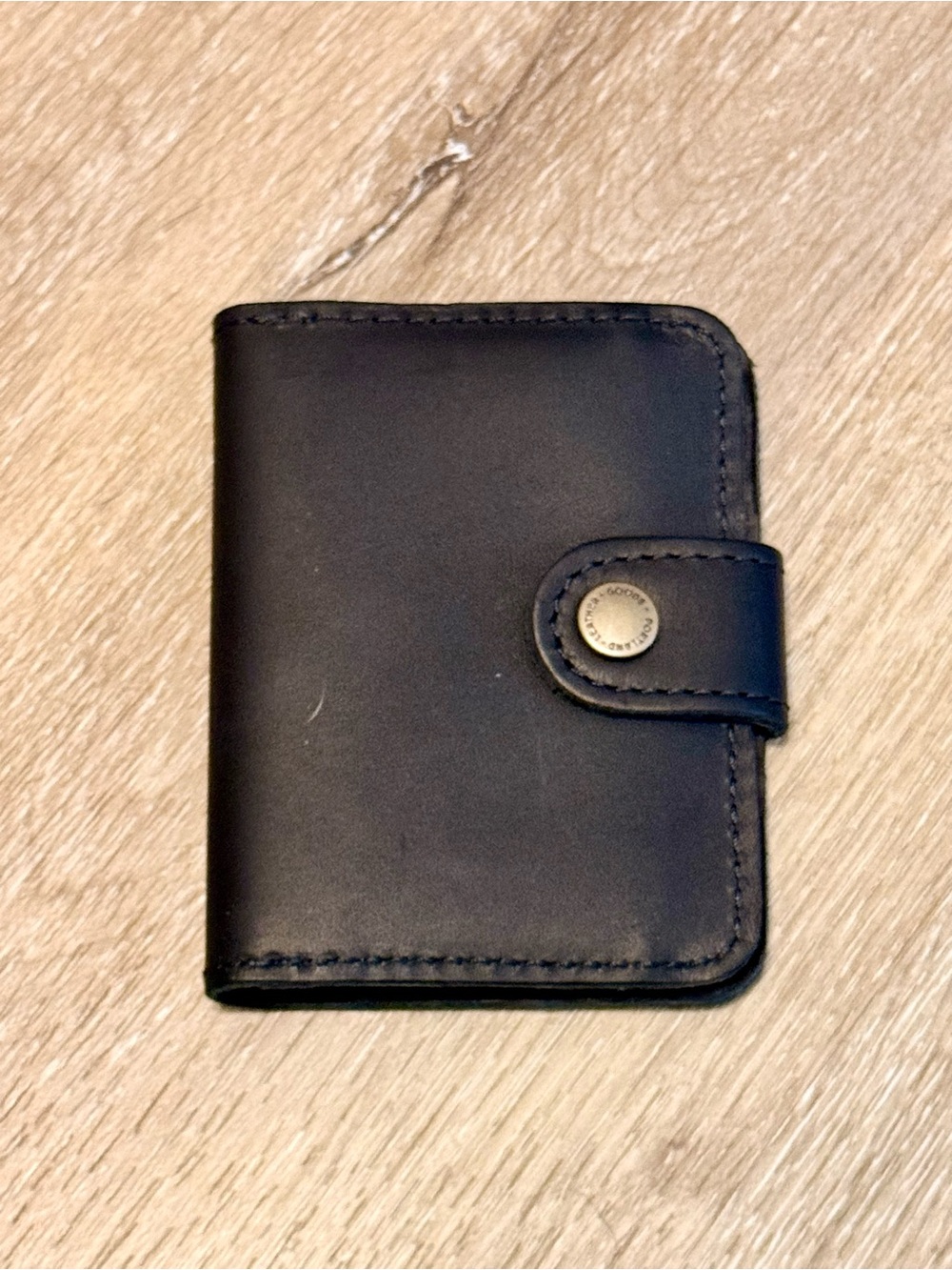 Portland Leather Mini Bifold in Black - Picture 4 of 4